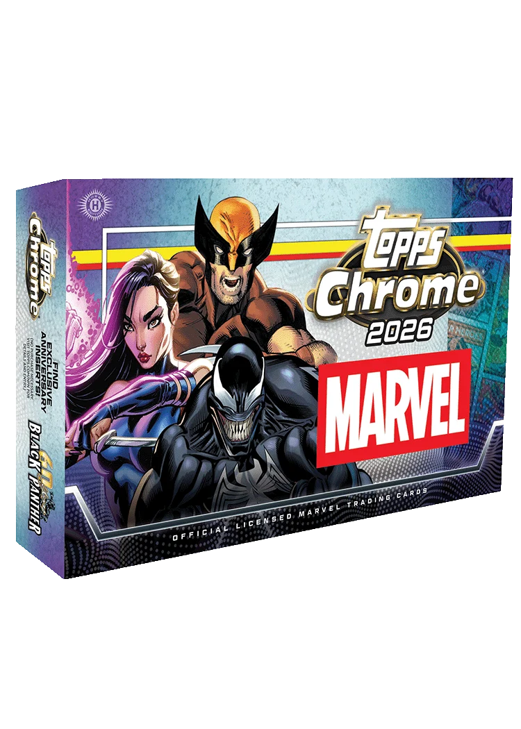 2026 Topps Chrome® Marvel Comics - Hobby Box