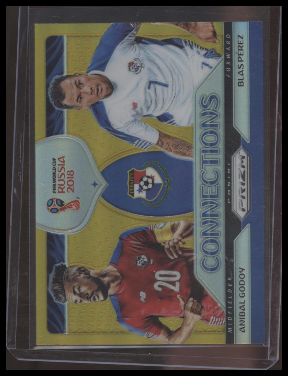 2018 Panini Prizm World Cup #C-14 Blas Perez / Anibal Godoy SN10 Gold #/10