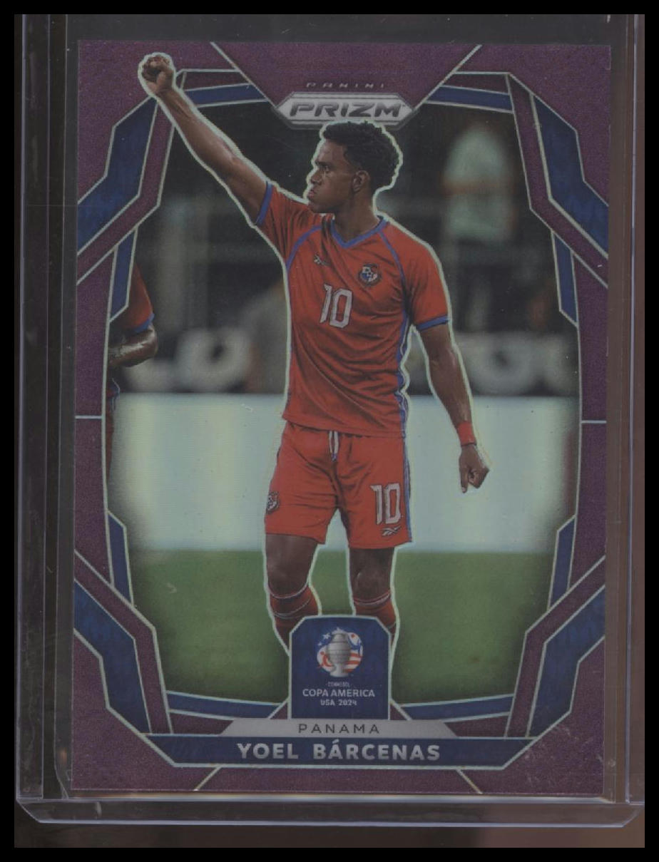 2024 Panini Prizm CONMEBOL Copa America #144 Yoel Barcenas Silver