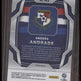 2024 Panini Prizm CONMEBOL Copa America #143 Andres Andrade White Sparkle