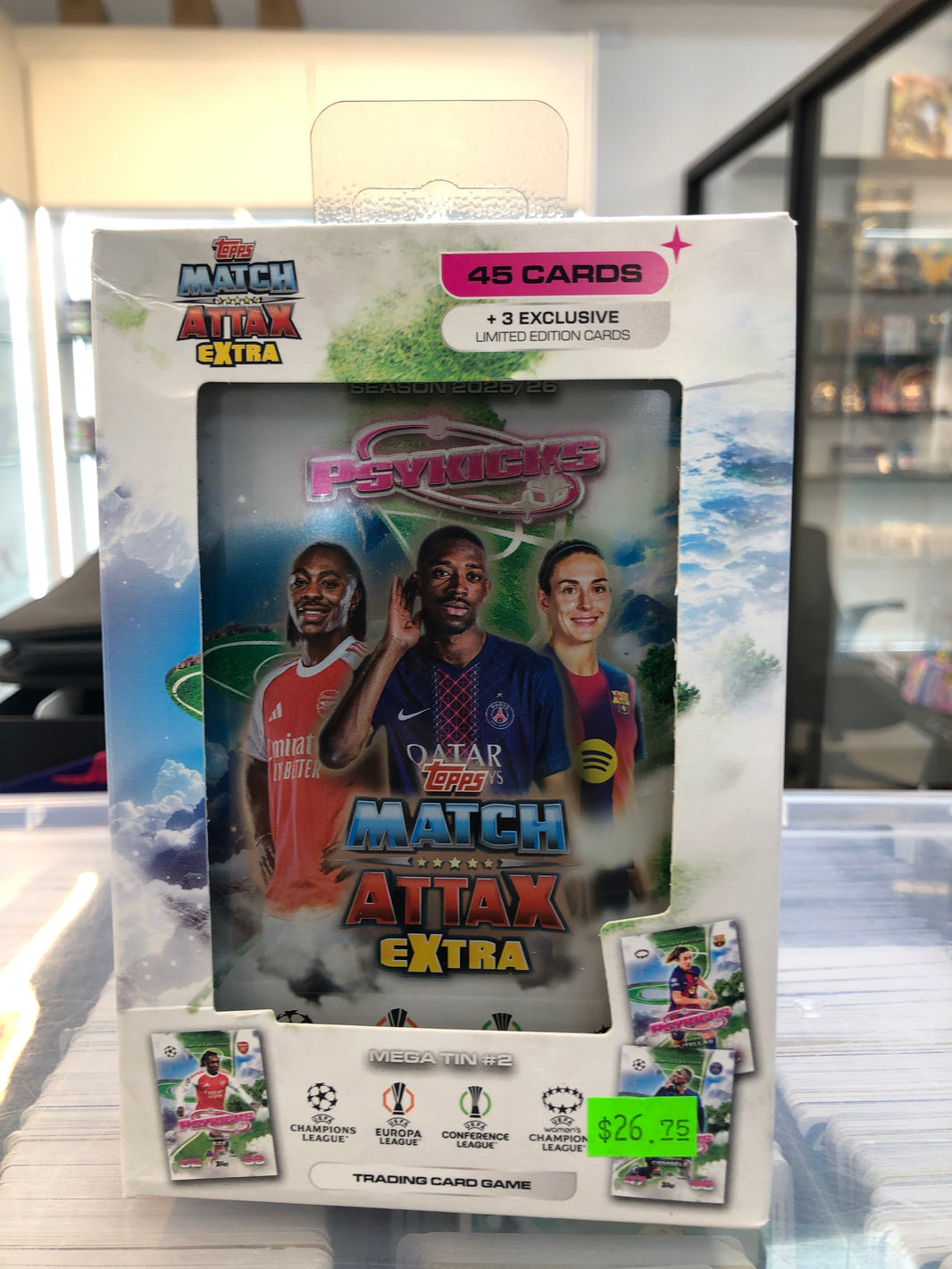 MATCH Attax Extra 25/26 - Mega Tin- Psyckicks