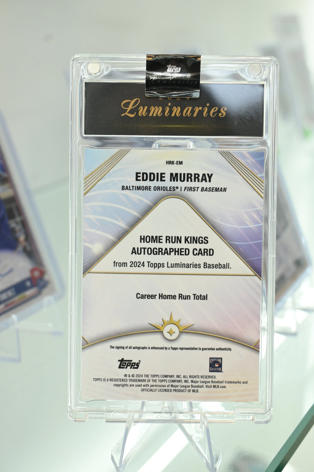 Eddie Murray (5/5) - Topps Luminaries 2024