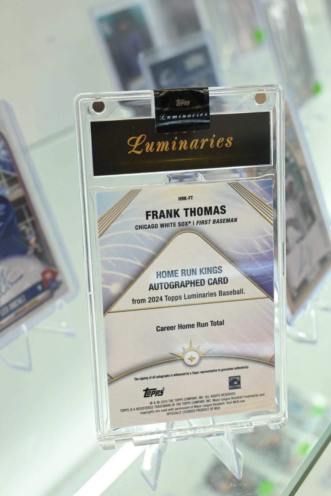 Frank Thomas (25/25) - Topps Luminaries 2024