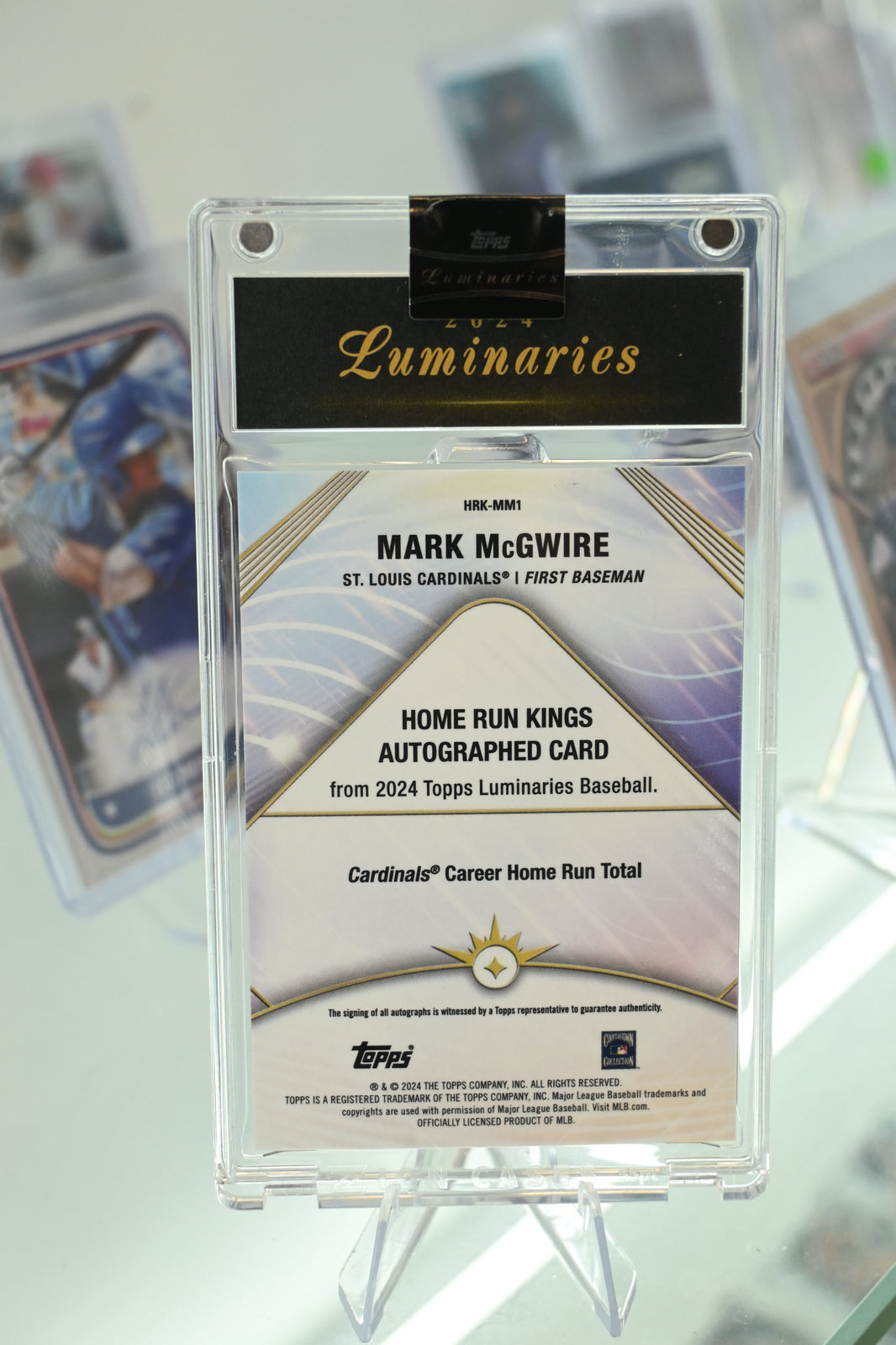Mark McGwire (2/10) - Topps Luminaries 2024