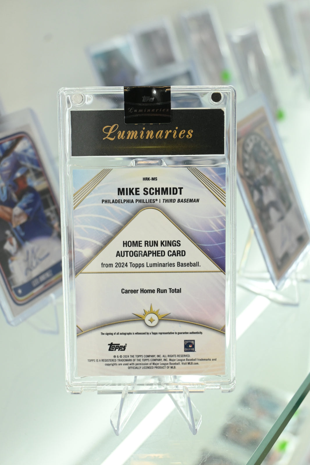 Mike Schmidt (10/10) - Topps Luminares 2024