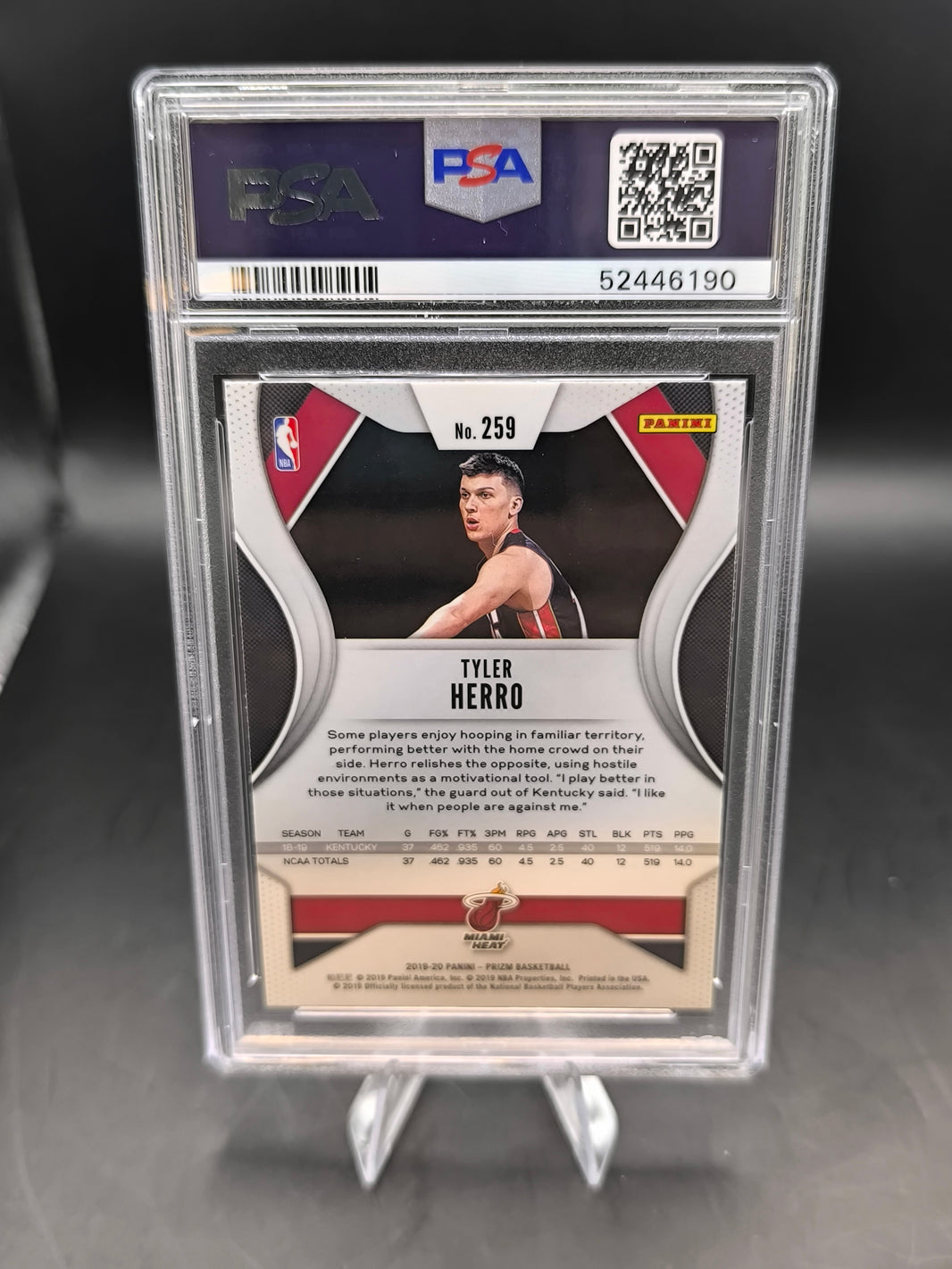 Tyler Herro rookie - Panini Prizm - 2019