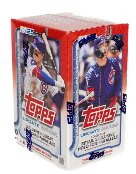 2025 Topps Update Series Baseball 7-Pack Blaster Box