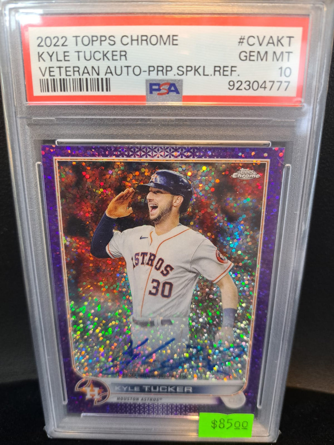Kyle Tucker PSA 10 Chrome 2022