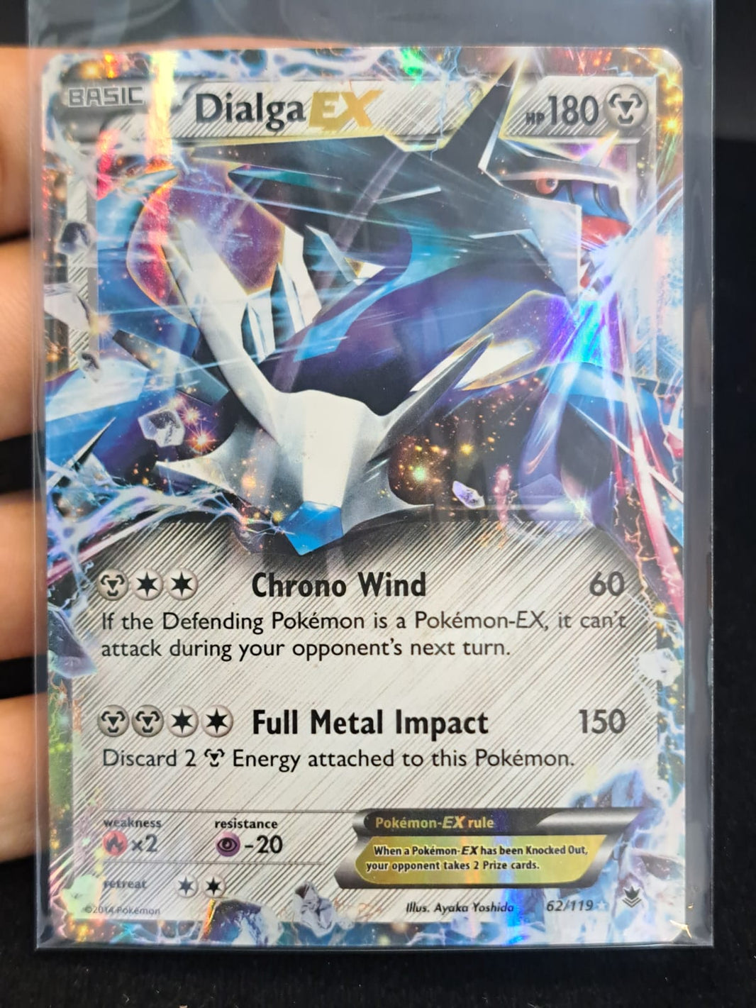 Dialga EX - XY - Phantom Forces 62/119