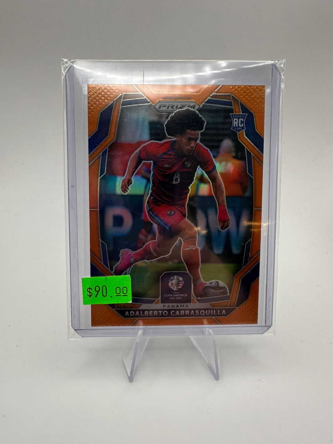Adalberto Carrasquilla No. 145 - RC Orange 10/25 - 2024 Prizm Copa America