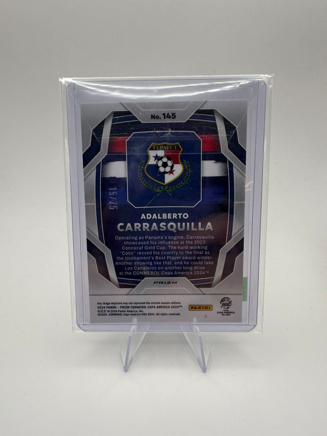Adalberto Carrasquilla No. 145 - Rc Blue Pulsar 15/75