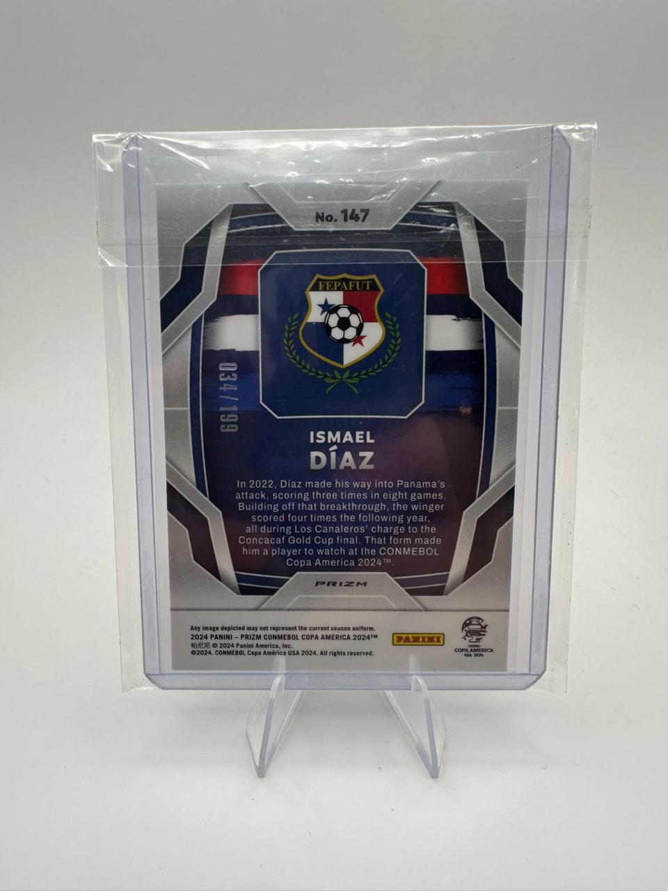 Ismael Díaz No. 147 - Rc Red 034/199