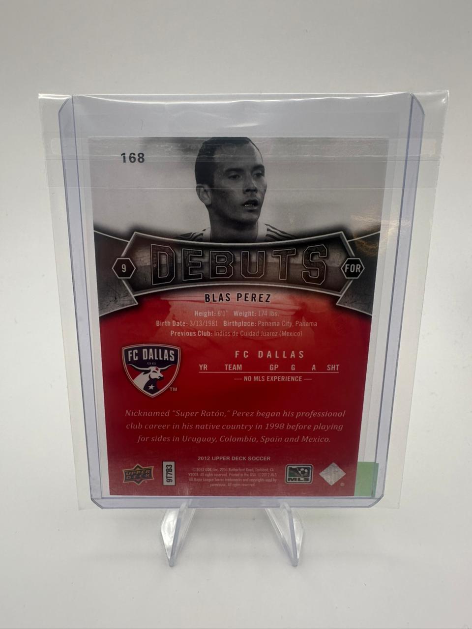 Blas Pérez No. 168 - Debuts FC Dallas - Upper deck
