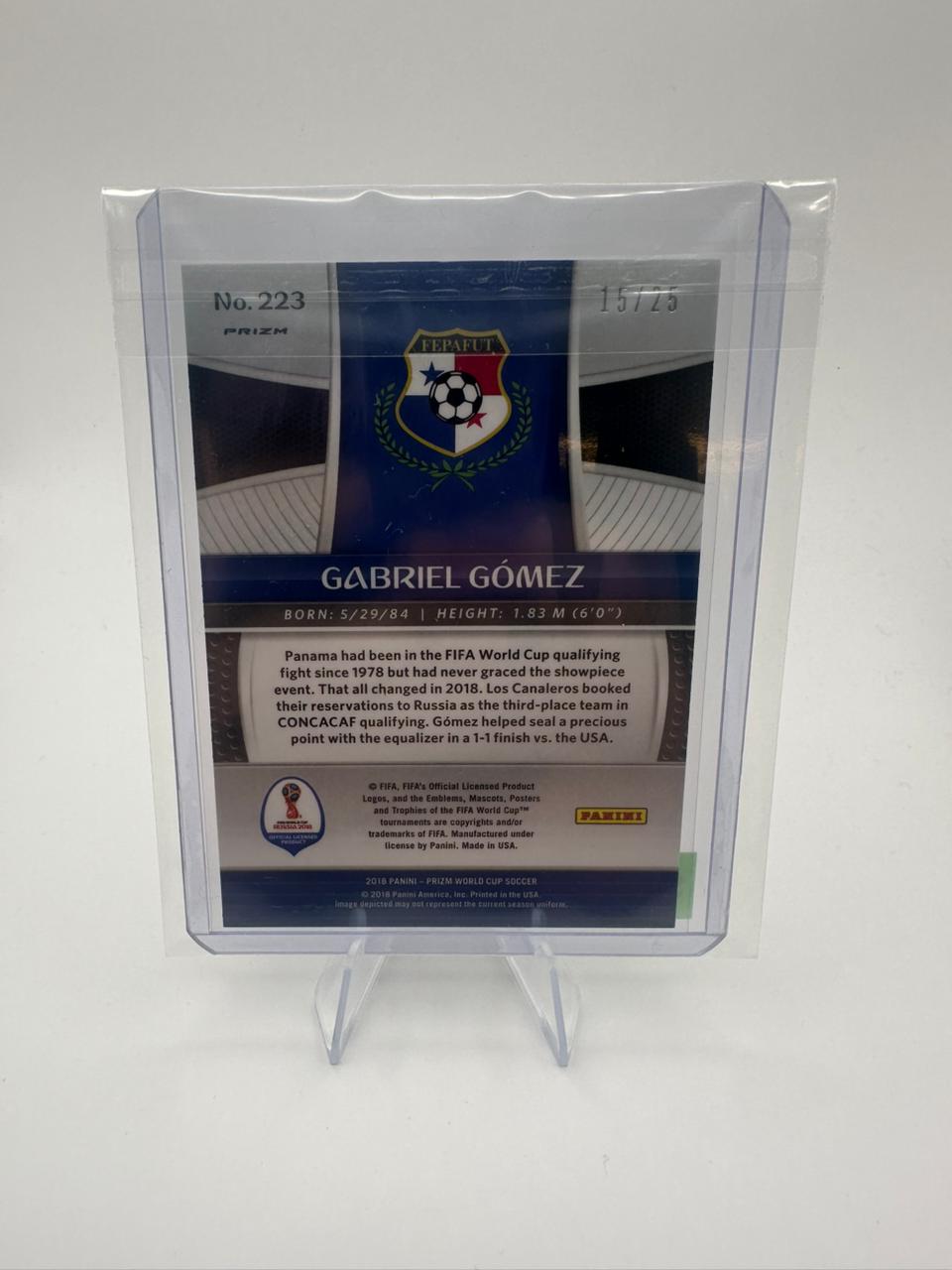 Gabriel Gómez No. 223 - 15/25 Green Ice Prizm