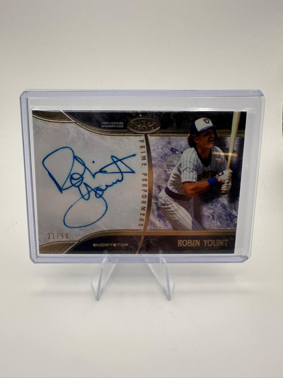 Robin Yount No. PP-RY - 21/50 Prime Performers