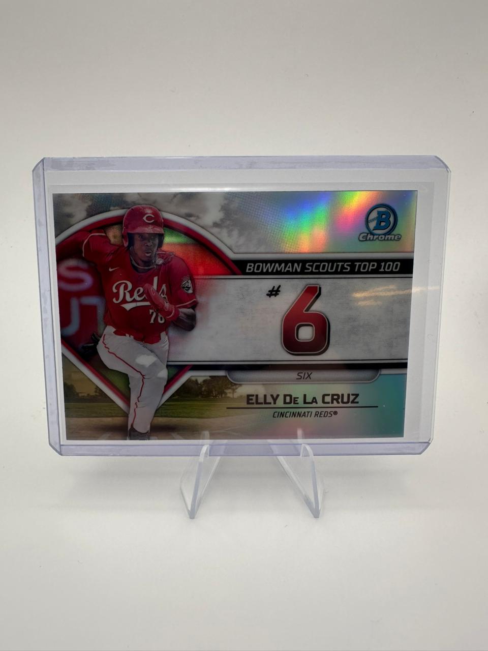 Elly De La Cruz No. BTP-6 - Bowman Scouts top 100