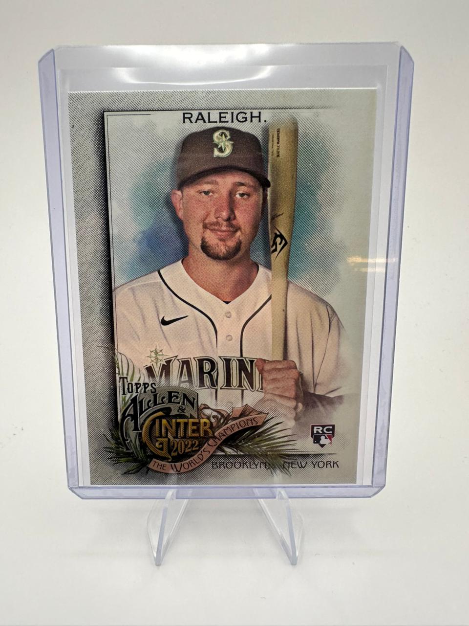 Cal Raleigh No. 178 - Rookie - Topps 2022