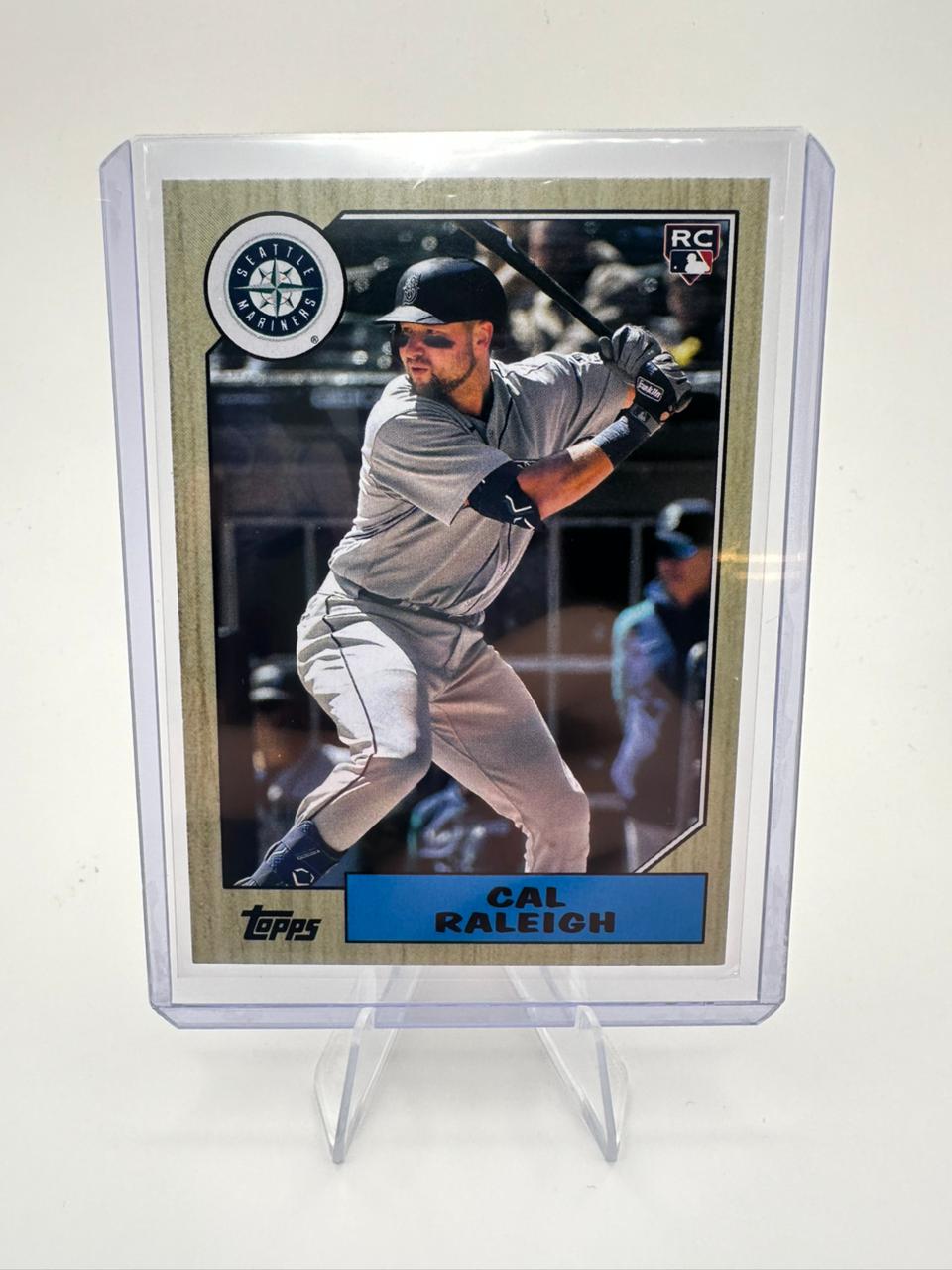 Cal Raleigh No. 290 - Rookie - Topps 2022