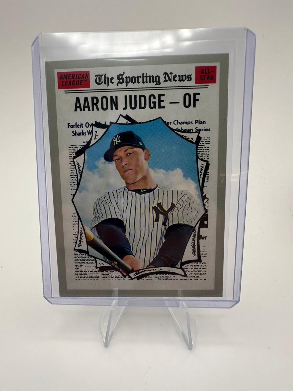 Aaron Judge No. 356 - The Sporting News - Topps 2019