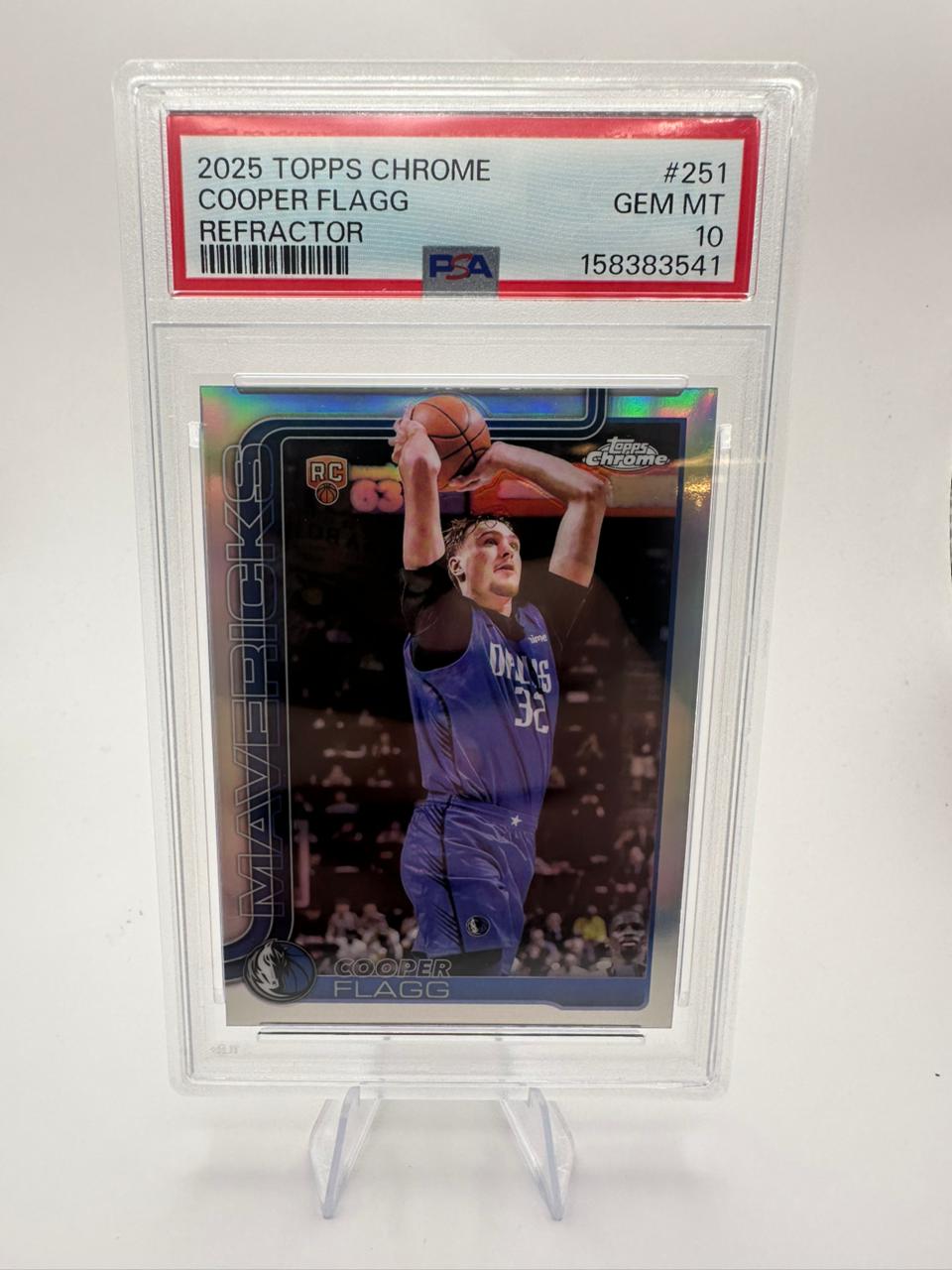 Cooper Flagg No. 251 - PSA 10 - RC Refractor