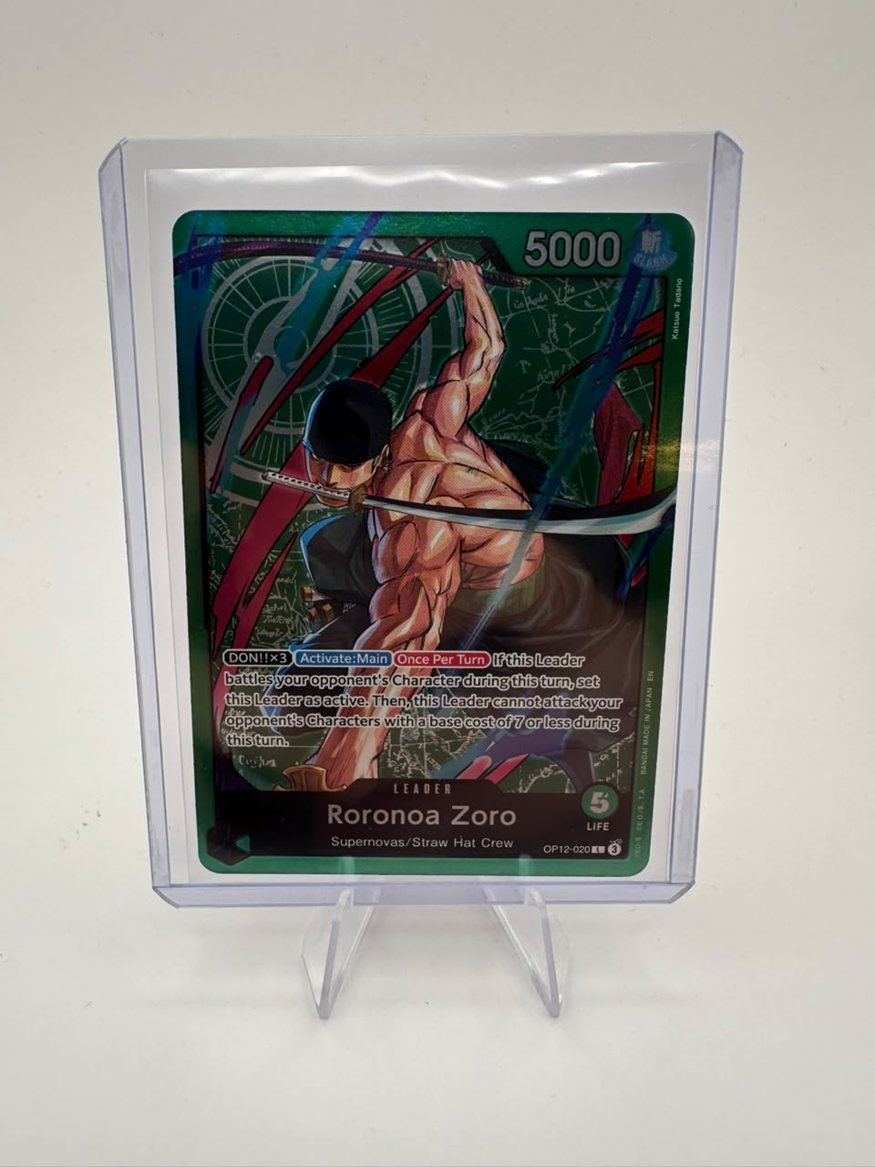 Roronoa Zoro Op12-020 - Leader - Learn Together Vol. 1 2025